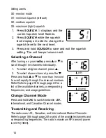 Preview for 13 page of Uniden ATLANTIS 200 Owner'S Manual