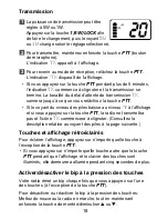 Preview for 20 page of Uniden ATLANTIS250 BK - ATLANTIS 250 VHF Radio Manual D'Utilisation