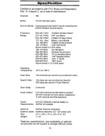 Preview for 75 page of Uniden BC 245XLT Trunk Tracker II Operating Manual