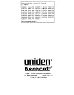 Preview for 84 page of Uniden BC 245XLT Trunk Tracker II Operating Manual