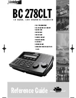 Uniden BC 278CLT Reference Manual preview