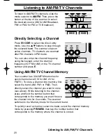 Preview for 20 page of Uniden BC340CRS Owner'S Manual