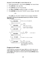 Preview for 17 page of Uniden BC350A User Manual