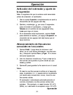 Preview for 33 page of Uniden BC72XLT Manual Del Usuario