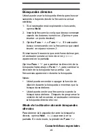 Preview for 46 page of Uniden BC72XLT Manual Del Usuario