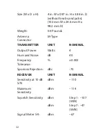 Preview for 32 page of Uniden CMX660 Owner'S Manual