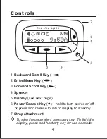 Preview for 6 page of Uniden Contaq II ALP 9060 Operating Manual