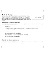 Preview for 67 page of Uniden DCT758-3 - DCT Cordless Phone Manual Del Usuario