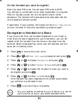 Preview for 6 page of Uniden DCX100 - DCX 100 Cordless Extension Handset Owner'S Manual