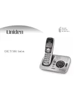 Uniden DECT1580 - DECT 1580 Cordless Phone User Manual preview