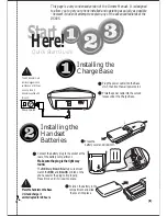 Preview for 3 page of Uniden DS 805 Quick Start Manual