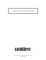 Preview for 48 page of Uniden EXA950 User Manual