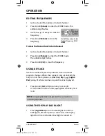 Preview for 22 page of Uniden EZI33XLT Owner'S Manual