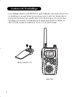 Preview for 6 page of Uniden FRS550W (French) Manual D'Utilisation