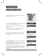 Preview for 22 page of Uniden GPS 501 Operating Manual