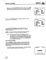 Preview for 16 page of Uniden HCC9400 Owner'S Manual