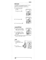 Preview for 9 page of Uniden HH955 User Manual