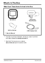 Preview for 4 page of Uniden iGO CAM 40 Owner'S Manual