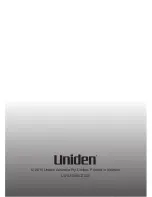 Preview for 64 page of Uniden MHS245 Owner'S Manual