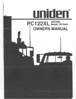 Uniden PC122XL Owner'S Manual preview