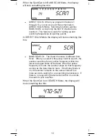 Preview for 13 page of Uniden SC150B User Manual