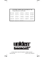 Preview for 35 page of Uniden SC150B User Manual