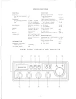 Preview for 5 page of Uniden SEA-WASP MC-4300 Owner'S Manual