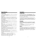 Preview for 5 page of Uniden SMU250KTS User Manual