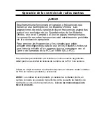 Preview for 2 page of Uniden SOLARA DSC-BK Manual Del Usuario