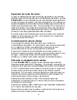 Preview for 10 page of Uniden SOLARA DSC-BK Manual Del Usuario