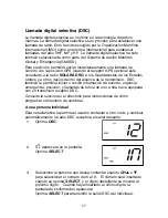 Preview for 19 page of Uniden SOLARA DSC-BK Manual Del Usuario