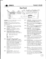 Preview for 3 page of Uniden SQ530 Owner'S Manual