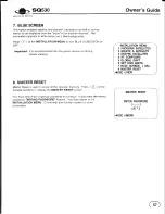 Preview for 37 page of Uniden SQ530 Owner'S Manual