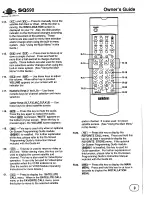 Preview for 7 page of Uniden SQ590 User Manual