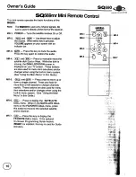 Preview for 8 page of Uniden SQ590 User Manual