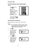 Preview for 34 page of Uniden UBC 245XLT Trunk Tracker II Operating Manual