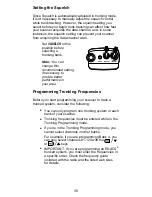 Preview for 43 page of Uniden UBC 245XLT Trunk Tracker II Operating Manual