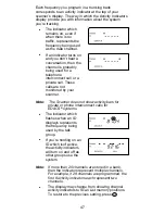 Preview for 51 page of Uniden UBC 245XLT Trunk Tracker II Operating Manual