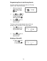 Preview for 58 page of Uniden UBC 245XLT Trunk Tracker II Operating Manual