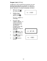 Preview for 70 page of Uniden UBC 245XLT Trunk Tracker II Operating Manual