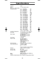 Preview for 86 page of Uniden UBC3300XLT Owner'S Manual