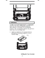 Preview for 16 page of Uniden UBC73XLT Owner'S Manual