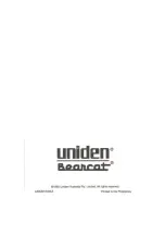 Preview for 58 page of Uniden UBC9000XLT Operating Manual