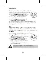 Preview for 10 page of Uniden uh064sx-2 Operating Manual