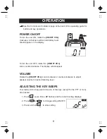 Preview for 10 page of Uniden uh078sx Operating Manual