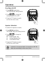 Preview for 24 page of Uniden UH6060 Owner'S Manual