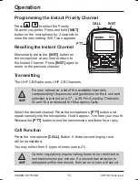 Preview for 15 page of Uniden UH7760NB Owner'S Manual