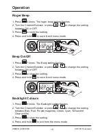 Preview for 19 page of Uniden UH8010NB Owner'S Manual