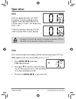 Preview for 24 page of Uniden UH950S Owner'S Manual