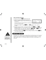 Preview for 46 page of Uniden WDECT WDECT3315+1 Owner'S Manual